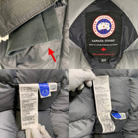 CANADA GOOSE カナダグース Mountaineer Jacket マウンテニアジャケット ダウン ナイロン ブラック 2068M 並行品 Size XS 福生店