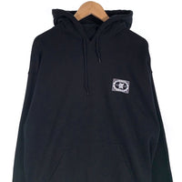 EVISEN SKATEBOARDS エビセンスケートボード KABUTO MATCH HOODIE プリント プルオーバースウェットパーカー ブラック Size L 福生店