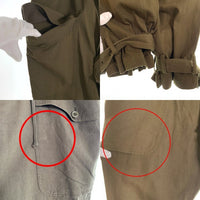 s'yte サイト Yohji Yamamoto Planning Dept ヨウジヤマモト プランニングデプト COTTON CARGO PANTS コットン カーゴパンツ オリーブ UV-P15-038 Size 3 福生店