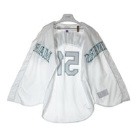 RUSSELL ATHLETIC ラッセルアスレティック MLB シアトルマリナーズ イチロー 2001 オールスターゲーム ユニフォーム USA製 ホワイト size44 瑞穂店