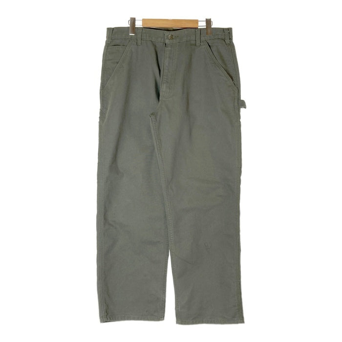 Carhartt カーハート B11 Washed Duck Work Pants Moss ウォッシュド ダック モスペインター ワークパンツ  カーキ sizeW36 瑞穂店