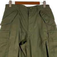 60's U.S.ARMY 米軍 M-65 フィールドトラウザー カーゴパンツ ミリタリー オリーブ WINFIELD 67年会計 GRIPPER Size S-R 福生店