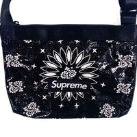SUPREME シュプリーム 21SS Bandana Tarp Side Bag バンダナ サイド タープ バッグ ショルダーバッグ ブラック 福生店
