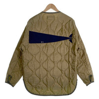 DESCENDANT ディセンダント 19AW REMNANTS QUILTING JACKET レムナント キルティングジャケット ナイロン オリーブ Size 1 福生店
