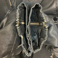 AX ARMANI EXCHANGE アルマーニエクスチェンジ コットン ダブルライダースジャケット ブラック Size L 瑞穂店