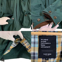 EAZY MISS イージーミス MULTI-POCKET LOOSE JACKET マルチポケット ルーズジャケット グリーン Size XL 福生店