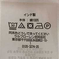 RRL ダブルアールエル オックスフォード 両ポケット 半袖シャツ ホワイト sizeL 瑞穂店