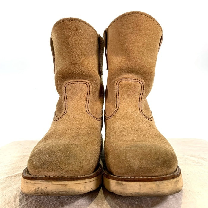 90's REDWING レッドウィング スウェード ペコスブーツ ベージュ