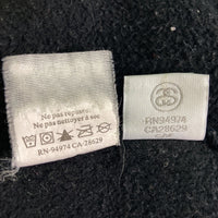 STUSSY ステューシー USA製 ワールドツアー プルオーバーパーカー ブラック sizeM 瑞穂店