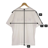 MSGM エムエスジーエム フロントロゴプリント Tシャツ ホワイト 2540MM97 Size M 福生店