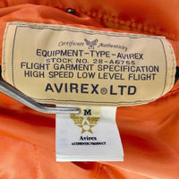 AVIREX アヴィレックス 6102062 35周年記念 Glenn Miller's AAF Band MA-1 フライトジャケット オリーブ sizeM 瑞穂店