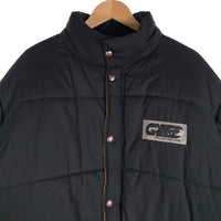 CALEE キャリー Retroreflector Padded Jacket レトロリフレクター パデッドジャケット 中綿 ブラック Size L 福生店