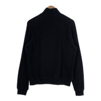 PRADA SPORT プラダスポーツ ハーフジップ プルオーバースウェットトレーナー ラグランスリーブ ブラック Size L 福生店