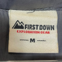 FIRST DOWN ファーストダウン 中綿ジャケット ブラック sizeM 瑞穂店