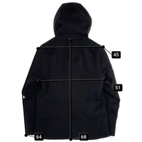 LOVELESS ラブレス メルトン ウール ライダースジャケット ブラック Size 2 福生店