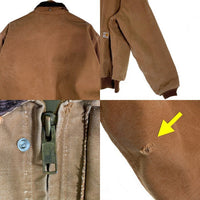 CARHARTT カーハート BOMBER JACKET ボンバージャケット ブラウン FRJ134 BRN USA製 Size Medium Regular 福生店