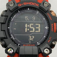 CASIO カシオ 腕時計 GW-9500-1A4JF G-SHOCK MUDMAN 電波ソーラー バイオマスプラスチック グレー レッド 瑞穂店