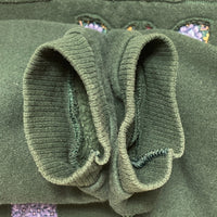 Lee リー USA製 パッチワーク スウェットトレーナー グリーン size2XL 瑞穂店