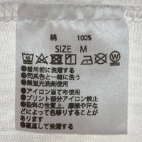 WIND AND SEA ウィンダンシー フロッキープリント ロングTシャツ ホワイト sizeM 瑞穂店