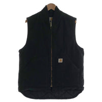 CARHARTT カーハート DUCK VEST ダックベスト ブラック V01 BLK メキシコ製 Size Medium Regular 福生店
