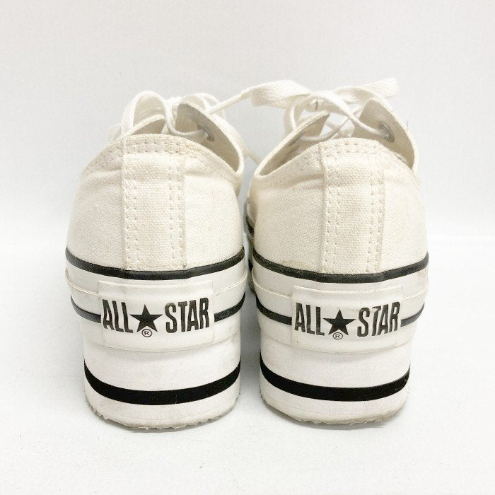 CONVERSE コンバース 5CL746 ALL STAR CHUNKYLINE OX オールスター チャンキーライン 厚底 ホワイト  size24cm 瑞穂店