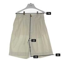 LIDNM リドム ワークシャツ ショーツ セットアップ ベージュ sizeM/S 瑞穂店