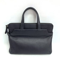 LANVIN COLLECTION ランバン コレクション シュリンクレザー ブリーフケース ネイビー 瑞穂店