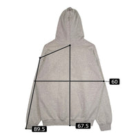 PHATRNK ファットランク OLD SCHOOL SCRIPT LOGO プルオーバー スウェットパーカー オートミール Size L 福生店