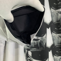 FOR THE HOMIES MF DOOM ドゥーム プリント メッシュTシャツ リバーシブル ホワイト ブラック Size M 福生店