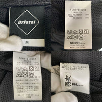 F.C.Real Bristol エフシーレアルブリストル ソフ 21SS PRACTICE JACKET プラクティスジャケット ジップアップパーカー ブラック FCRB-210008 Size M 福生店