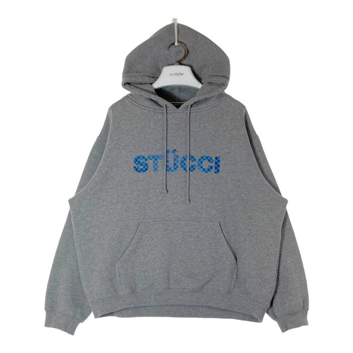 STUSSY ステューシー STUCCI パロディーロゴ プルオーバー