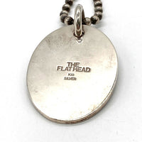 THE FLAT HEAD ザ・フラットヘッド SILVER925 K18インゴッド ネックレストップ シルバー 瑞穂店