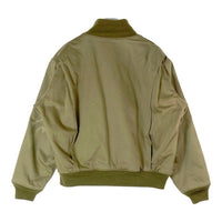 BUZZ RICKSONS バズリクソンズ BR11134 BR12629 B-10 内ボア 赤リブ フライトジャケット カーキ size34※リブ毛玉あり 瑞穂店