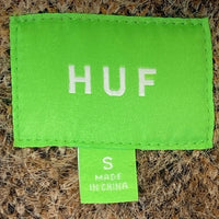 HUF ハフ LEOPARD CARDIGAN レオパードカーディガン ブラウン sizeS 瑞穂店