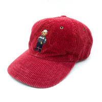 Polo Ralph Lauren ポロラルフローレン ポロベア コーデュロイ キャップ 帽子 レッド sizeF 瑞穂店