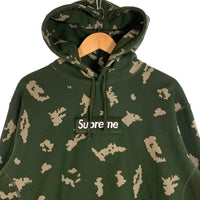 SUPREME シュプリーム 21AW Box Logo Hooded Sweatshirt ボックスロゴ プルオーバースウェットパーカー ロシアンカモ オリーブ Size S 福生店