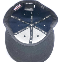 NEW ERA ニューエラ 59FIFTY ニューヨークヤンキース ベースボールキャップ ネイビー size7 3/8 瑞穂店