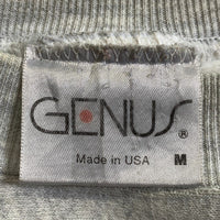 90's GENUS JEFFERSON PHYSICAL THERAPY プリント スウェットクルーネックトレーナー グレー USA製 Size M 福生店