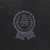 SUPREME シュプリーム 24SS 30th Anniversary First Tee 30周年 アニバーサリー ファースト Tシャツ ブラック Size XL 福生店