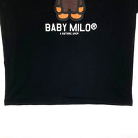 A BATHING APE アベイシングエイプ BABY MILO Tシャツ ブラック sizeL 瑞穂店