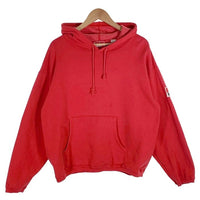 90's MARLBORO COUNTRY STORE マルボロ プルオーバースウェットパーカー レッド ワッペン USA製 Size L 福生店