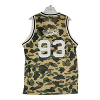 A BATHING APE アベイシングエイプ APE CAMO BASKETBALL TANKTOP バスケットボール タンクトップ ブラウン sizeL 瑞穂店