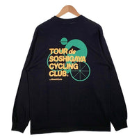 KINASHI CYCLE 木梨サイクル TOUR de SOSHIGAYA プリント ロングスリーブTシャツ ブラック Size L 福生店