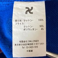 CHALLENGER チャレンジャー CMC RACING SWEAT レーシング スウェットトレーナー ブラック×ブルー sizeL 瑞穂店