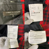 COMME des GARCONS HOMME PLUS コムデギャルソンオムプリュス ドッキング 3B テーラードジャケット マルチカラー チェック レオパード 3重 PF-J007 AD2020 Size S 福生店