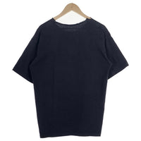 Y TU QUEEN ERES? イラストプリント Tシャツ ブラック ネックカットオフ Size XL 相当 福生店