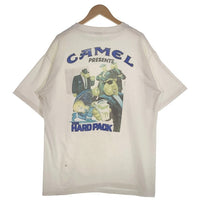 90's CAMEL キャメル THE HARD PACK Pocket S/S TEE 半袖 ポケット Tシャツ ポケT ホワイト Size XL 福生店