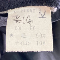 Christian Dior MONSIEUR クリスチャンディオール ムッシュ ウール ロングコート フード ブラック sizeM 瑞穂店