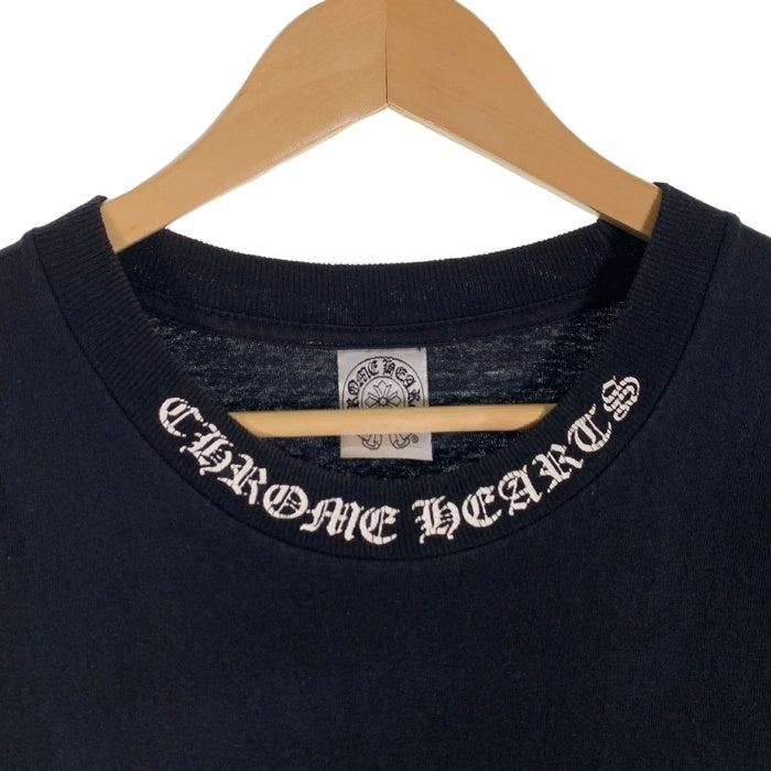 90's Chrome Hearts クロムハーツ MALIBU マリブ バックプリント ポケットTシャツ ブラック USA製 オールド Size L  福生店