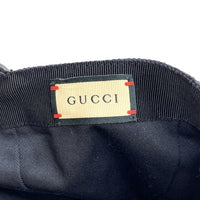 Gucci グッチ GGキャンバス シェリーライン ベースボールキャップ ブラック 13364840150 Size M (58cm) 福生店
